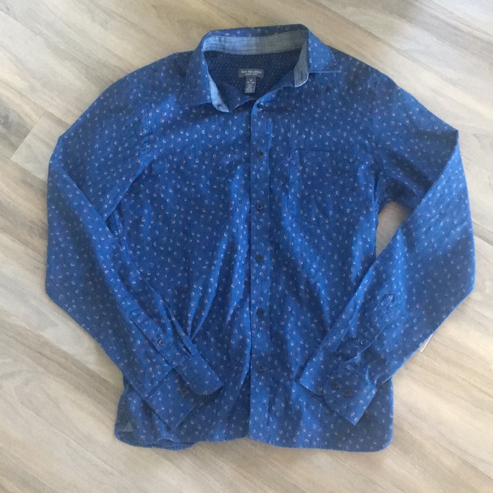 Van Heusen Never Tuck S/P 14-14.5 Men’s